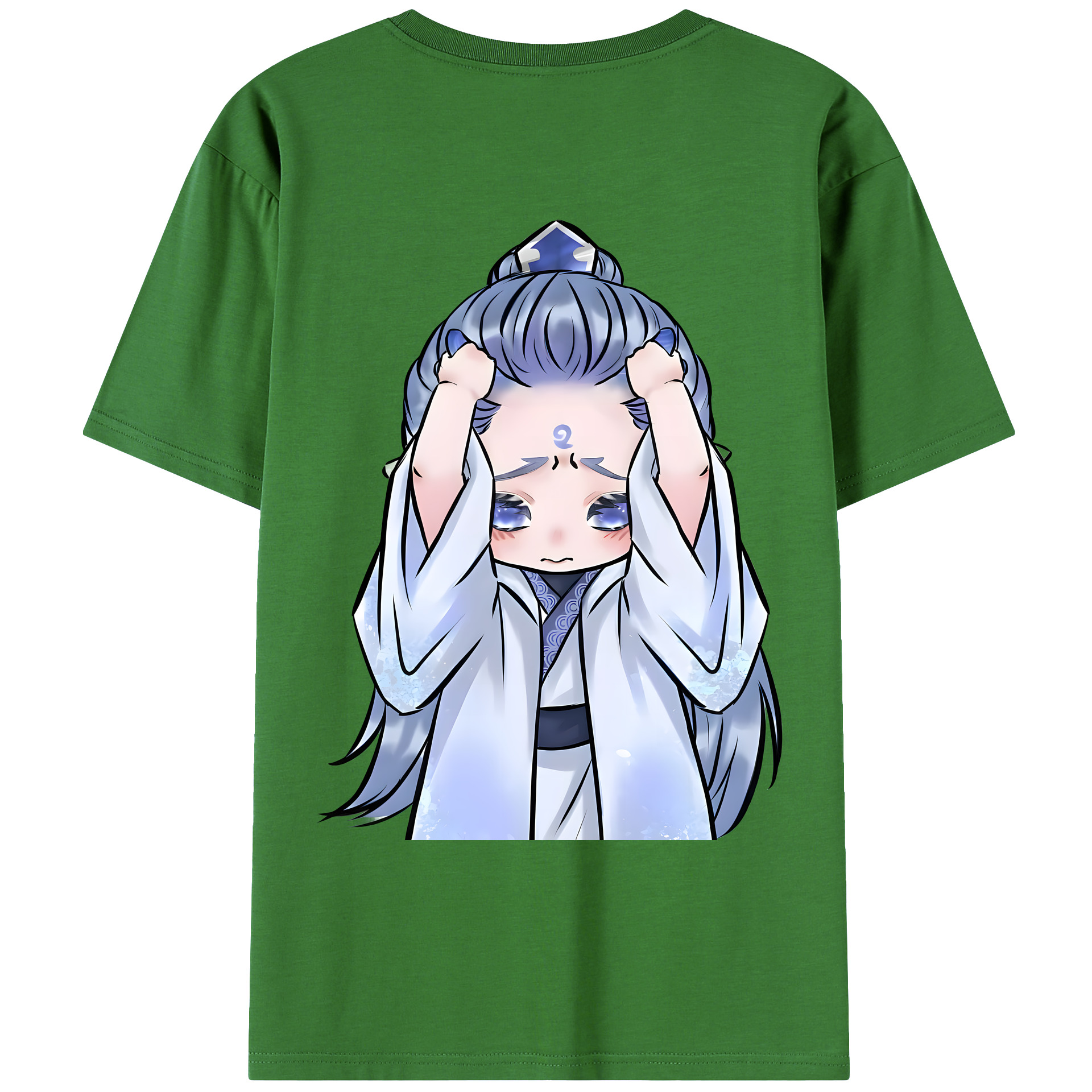 （画像用） Ne Zha 2 ナタ 魔童の大暴れ レディース半袖Tシャツ(バックプリント)